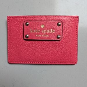 Kate Spade Vibrant Pink Card Case